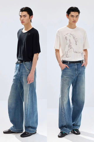 Simple Project Engineered Jeans