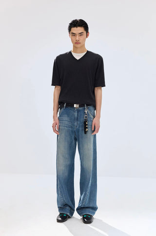 Simple Project Engineered Jeans