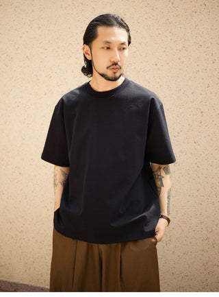 MIZUTOKI Ponte Roma Basic Tee-Twilight Black