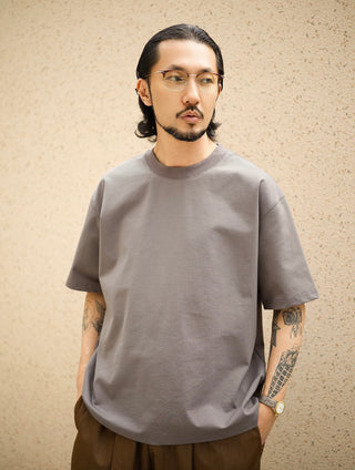 MIZUTOKI Ponte Roma Basic Tee-Misty Grey