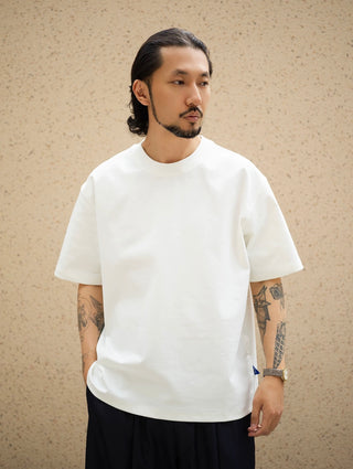 MIZUTOKI Ponte Roma Basic Tee-Shimmer White