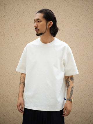 MIZUTOKI Ponte Roma Basic Tee-Shimmer White