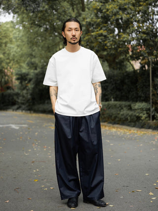 MIZUTOKI Ponte Roma Basic Tee-Shimmer White