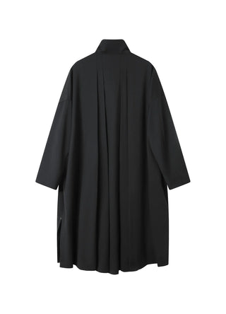 Simple Project Wool Cape Coat