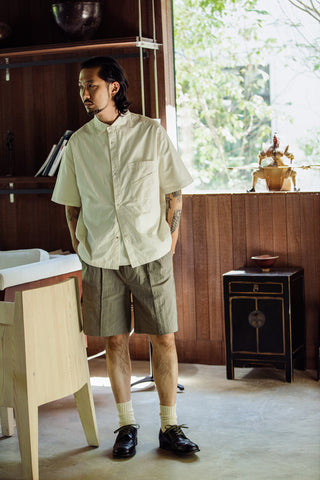 MIZUTOKI Stripe Origami Shirt