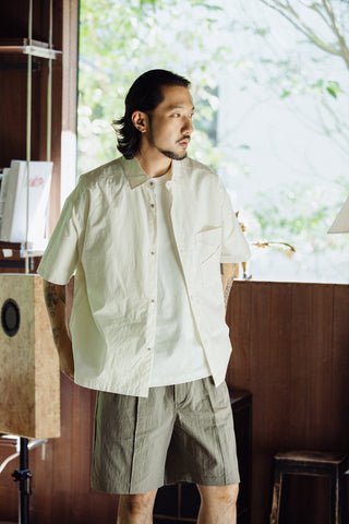 MIZUTOKI Stripe Origami Shirt