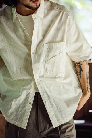 MIZUTOKI Stripe Origami Shirt
