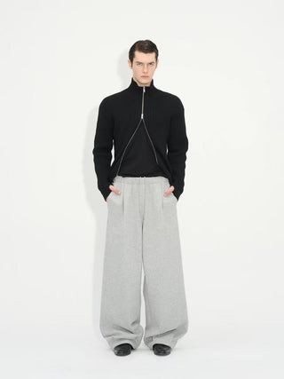 NFAI Cuffed Sweatpants-Grey