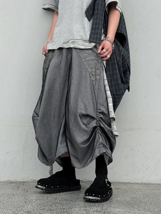 Relabel Chiffon Blossom Jorts-Grey