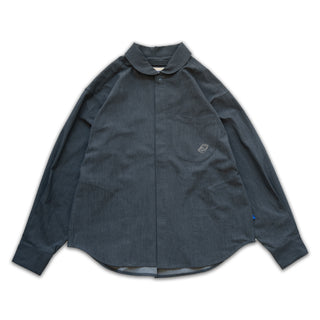MIZUTOKI Embroidered Long-sleeve Shirt