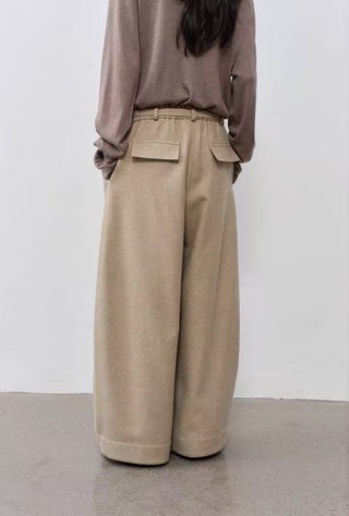 BALIANG Northern Trousers-Ivory