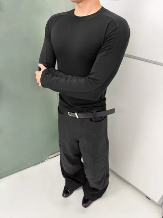 NFAI Dralon Long Sleeve Top-Black