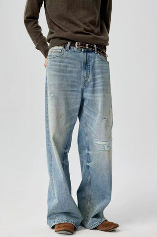 Simple Project Blue Distressed Jeans