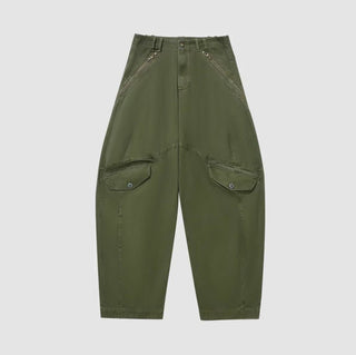 KILLWHY Conical Storage Pants-Army Green