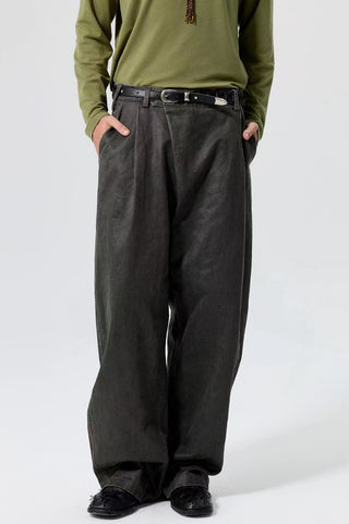 Simple Project Coated Trousers