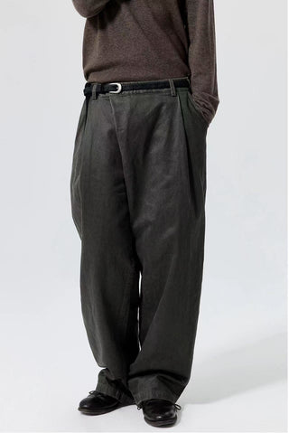 Simple Project Coated Trousers
