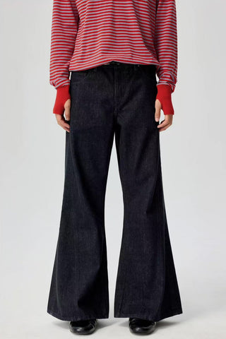 Simple Project Raw Selvedge Boot Cut Jeans