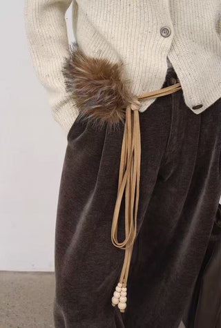 BALIANG Mist Fur Waist Accessory