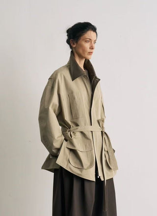 BALIANG Su Safari Jacket-Khaki Beige