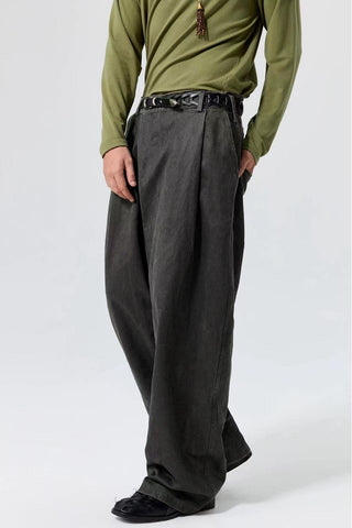Simple Project Coated Trousers