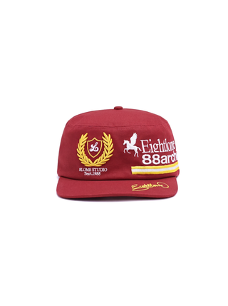 8LOME 88Archive Pillbox Cap-Red